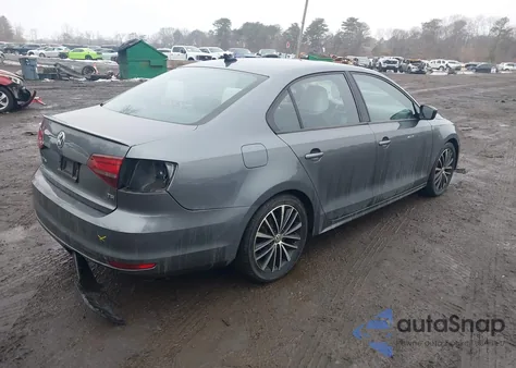 2016 Volkswagen Jetta 1.8T Sport from USA, damaged, VIN 3VWD17AJ3GM419673